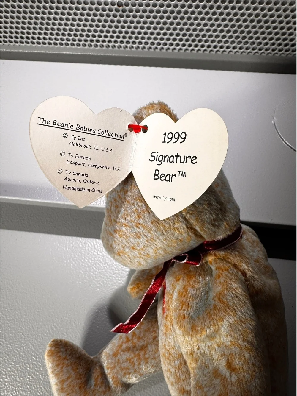 TY Beanie Baby Signature Bear